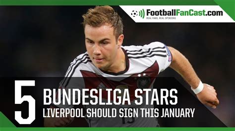 Top Liverpool FC transfer targets in January – Mario Gotze and Joel ...