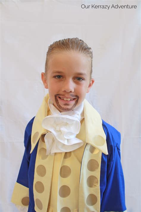 DIY Alexander Hamilton Costume - Our Kerrazy Adventure