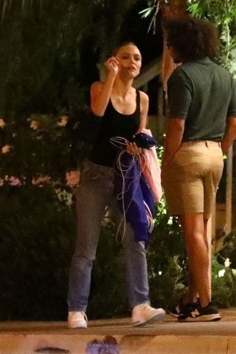 LILY-ROSE DEPP and Timothee Chalamet Night Out in Los Angeles 10/25 ...