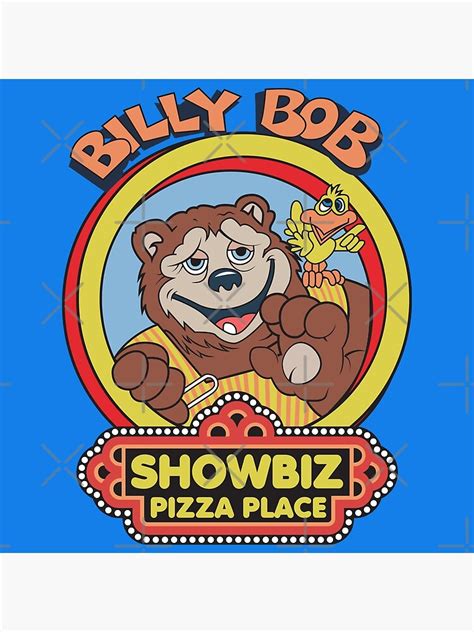 "Showbiz Pizza Billy Bob" Art Print for Sale by TeeArcade84 | Redbubble