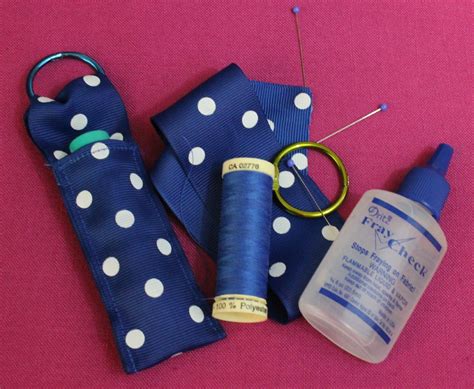 This is a quick and easy sewing tutorial for making a lip balm holder ...