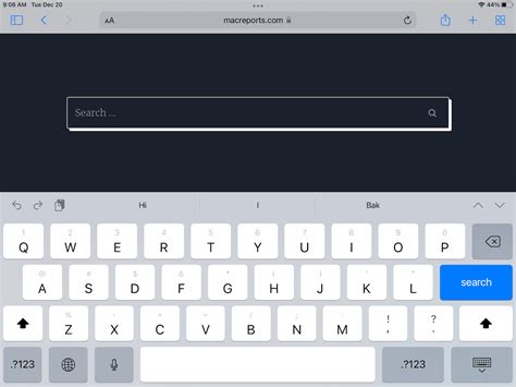 iPad Keyboard Not Showing Up When Typing • macReports