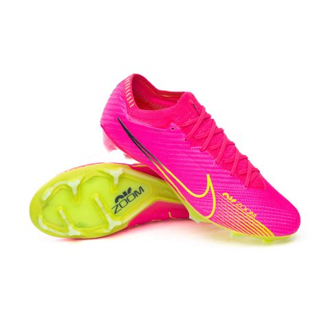 Football Boots Nike Air Zoom Mercurial Vapor 15 Elite FG Pink Blast ...