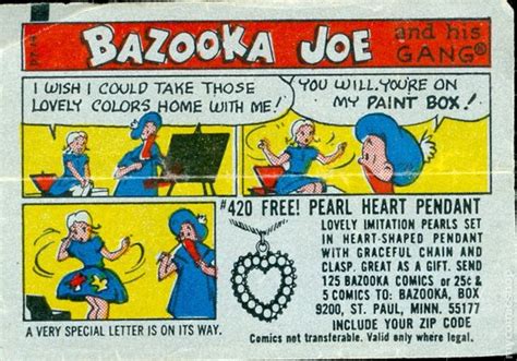 Bazooka Gum Bazooka Joe Comics (1954) comic books 1967