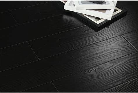 Black U-groove 12mm Hdf Wood Laminate Flooring - Buy Black Laminate ...