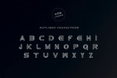 Techno Space Futuristic Font by peterdraw on @creativemarket Futuristic ...