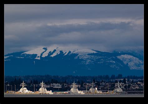 Naval Station Everett in the Sun | RobsBlogs