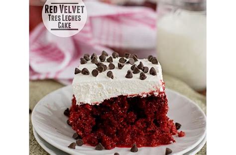 Foodista | Totally Tempting Red Velvet Tres Leches Cake