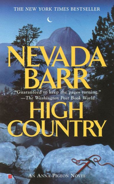 High Country (Anna Pigeon Series #12) by Nevada Barr, Paperback ...