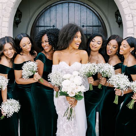 The Most Stunning Emerald Green Bridesmaid Dresses in Every Style