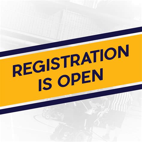 Registration Now Open!