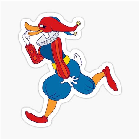 "Female Quackerjack - Darkwing Duck" Sticker by CamyWolfy | Redbubble