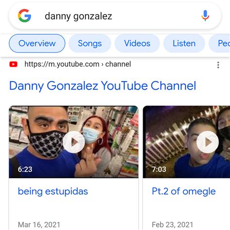 Danny Gonzalez YouTube Channel : r/DannyGonzalez