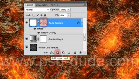 Create Lava Rock Texture in Photoshop - Photoshop tutorial | PSDDude