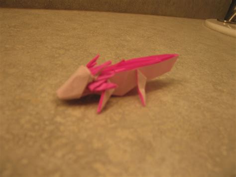 Origami Axolotl Instructions