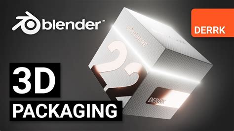 3D Package Design + Animation in Blender 2.8 EEVEE - YouTube
