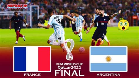 France vs Argentina | Final FIFA World Cup 2022 | Full Match PES 2021 ...