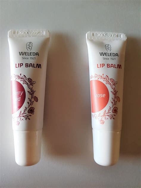 Beautifully Glossy: Weleda Tinted lip balms