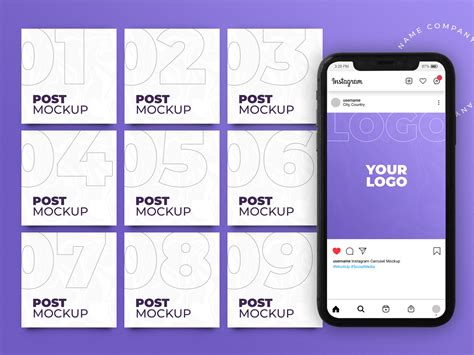 Instagram Post Mockup by Rafael Olivo D. on Dribbble