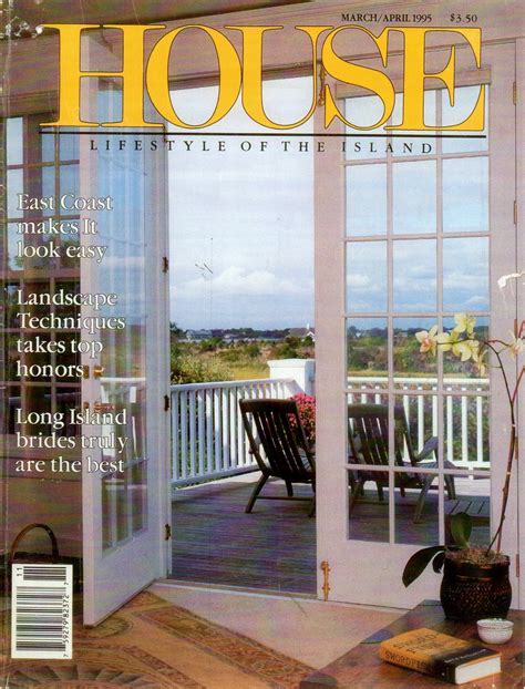 "Scott Binsack" : House Magazine Cover Story "Klien Residence Remodel" East Quouge, NY