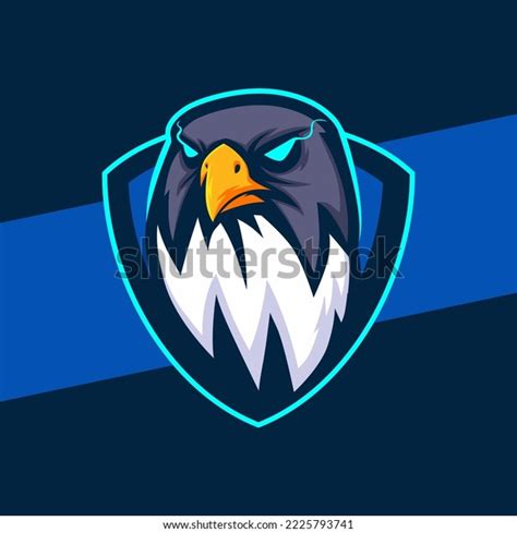 Eagle Hawk Head Mascot Logo Design Stock Vector (Royalty Free) 2225793741 | Shutterstock