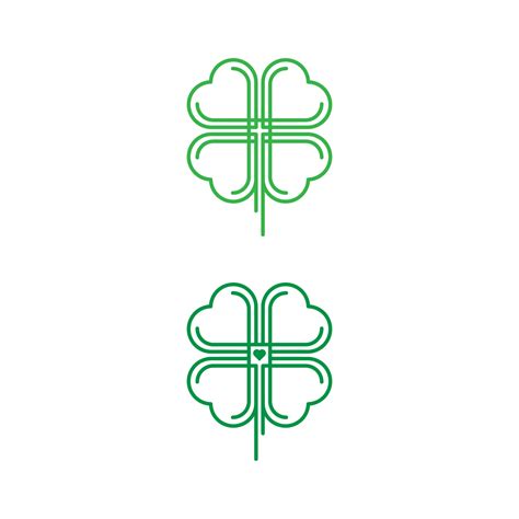 Green Clover Leaf icon Template 3610624 Vector Art at Vecteezy