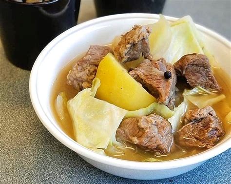 This nilagang baka recipe is easy to cook. The beef shank and tendon are initially sauteed in ...