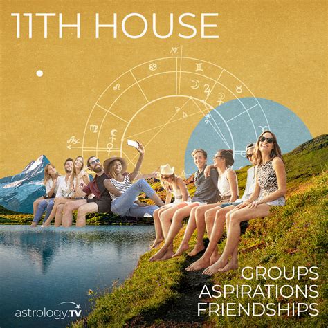 The Eleventh House in Astrology - astrology.TV