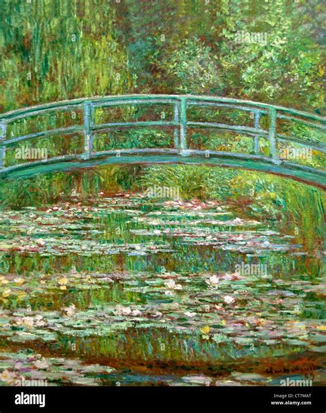 Bridge over a Pond of Water Lilies 1899 Claude Monet 1840 – 1926 France ...