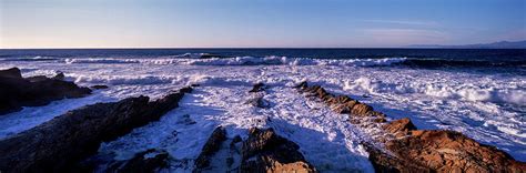 Rocky Coastline At Sunset, Montana De Photograph by Panoramic Images ...