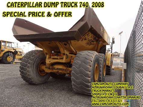 Zamzam Auto Co LLC on LinkedIn: #Zamzamauto.com#Caterpillar#DumpTruck#740#2008#6 Cylinder Engine ...