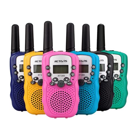 RT388The best selling multi-color kids walkie talkie radio Retevis Kids