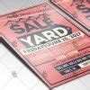 Yard/Garage Sale - Premium Flyer PSD Template | PSDmarket