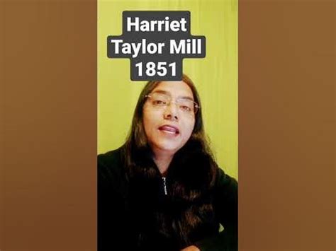 Harriet Taylor Mill 1851 - YouTube