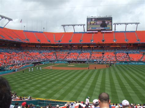 Sun Life Stadium - history, photos and more of the Florida Marlins former ballpark