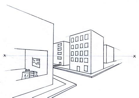 Linear Perspective Drawing: overview of 3 drawing types