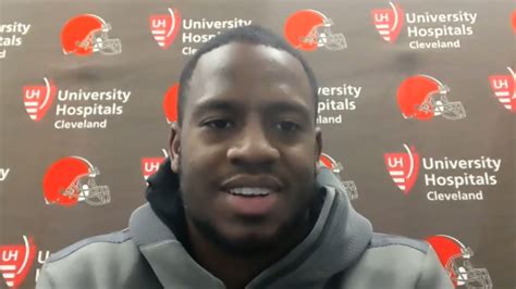 Nick Chubb Postgame Press Conference vs. Steelers