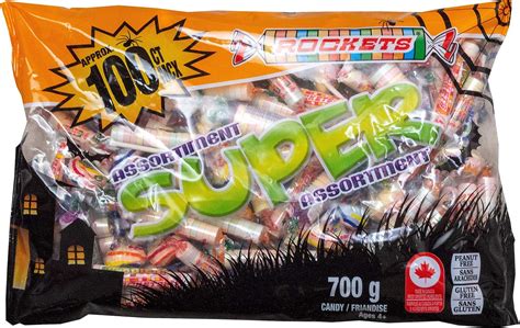 Rockets Candy Super Halloween Assortment, Bulk Candy, 700 gram : Amazon ...