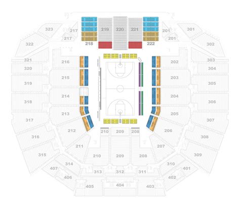 Perth Arena Seating Plan