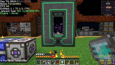 Minecraft - Project Ozone 2 #43: Mekanism Teleporter - YouTube