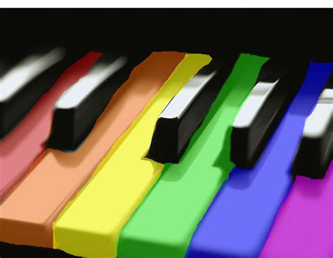 Rainbow Piano by dwle123 on DeviantArt