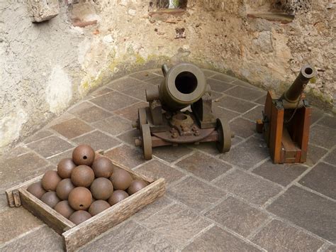 Free Images : wood, wall, weapon, mortar, gun, shot, lichtenstein, flooring, cannonball ...