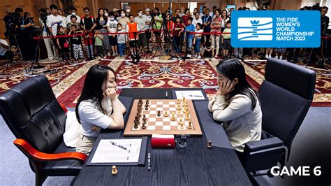 Lei Tingjie Leads Women's World Championship 3.5:2.5 At Halfway After Easy Draw in Game 6 ...