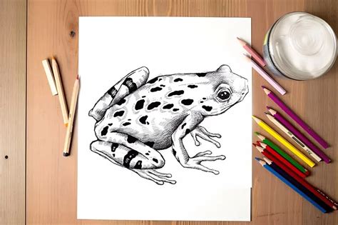 How To Draw A Realistic Frog Step By Step