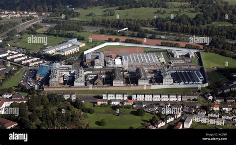 aerial view of HMP Barlinnie, Glasgow, Scotland, UK Stock Photo - Alamy