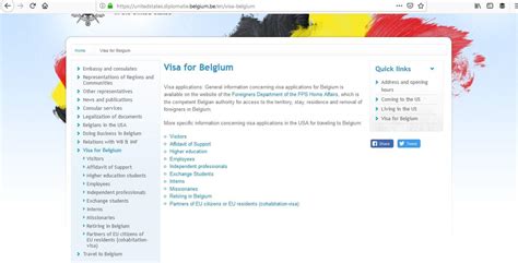 Belgium Embassy Washington DC - 4 Easy Steps to Apply for Belgium Schengen Visa ...