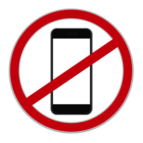 No cellphone sign | No cell phone sign, Free clip art, Powerpoint clip art