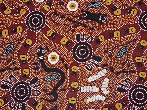 Aboriginal art, Aboriginal art symbols, Aboriginal dot painting