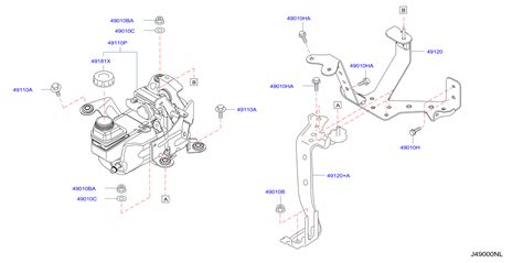2021 Nissan Rogue Power Steering Pump. Power Steering Pump - 49110 ...