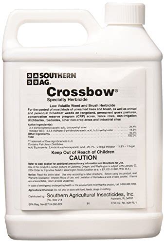 Buy Southern Ag Crossbow Specialty Herbicide 2 4 D & Triclopyr Weed ...